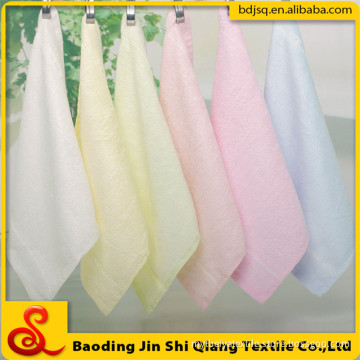 Bamboo fiber children face cloth bibulous super soft hand towels customization